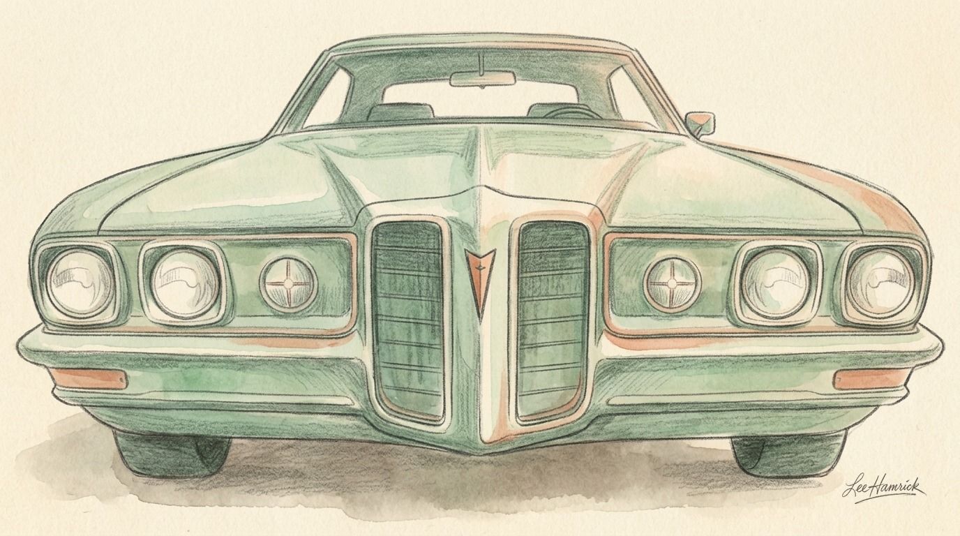 The 1970 Pontiac Bonneville: When Pontiac Decided Subtle Was for Cowards