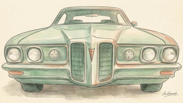 The 1970 Pontiac Bonneville: When Pontiac Decided Subtle Was for Cowards