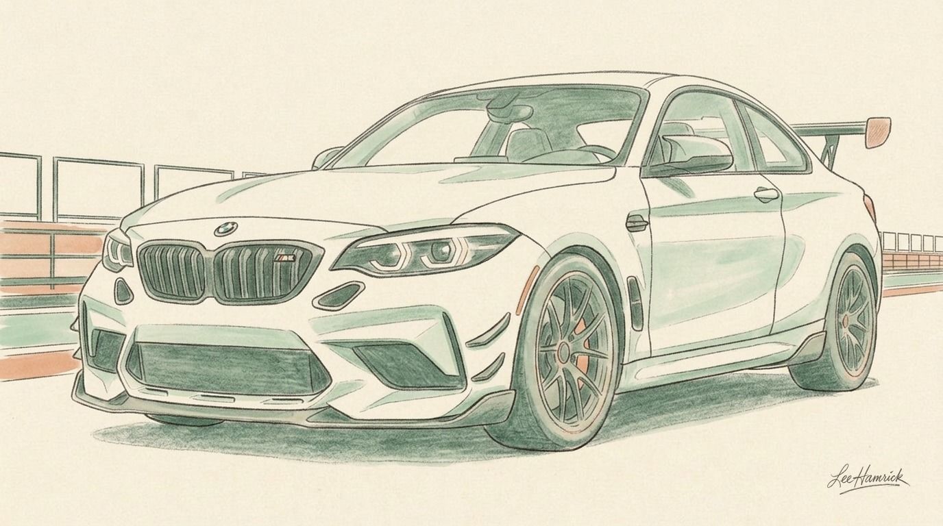 BMW M2 with M Performance Track Kit.