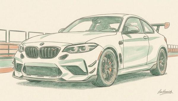 BMW M2 with M Performance Track Kit.