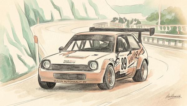 This 10,000-RPM V8 Toyota Starlet Is the Absolute Madness Your Garage Secretly Wants