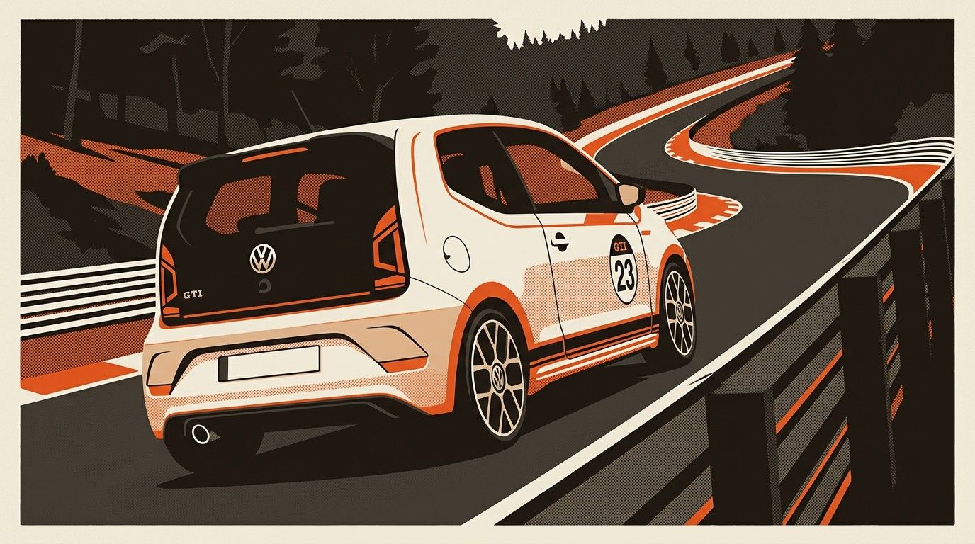 Unleashing the Full Potential of a First Nurburgring Track Tool: The VW Up GTI with Traction Control Coded Out