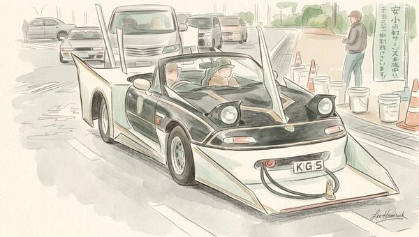 Echoes of Roaring Spirits: A Symphony of Bosozoku Machines