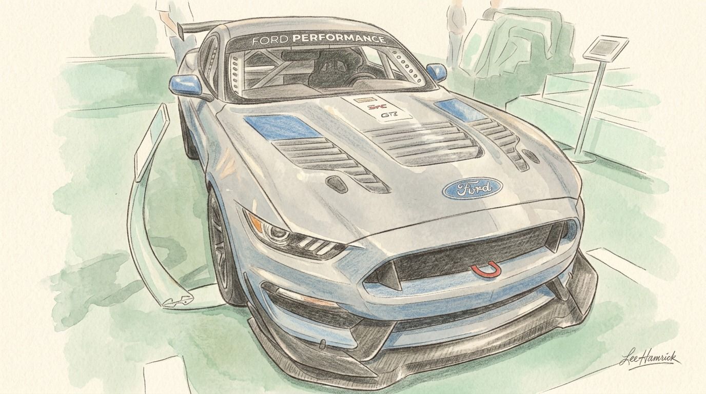 Tracking an S550 Mustang GT