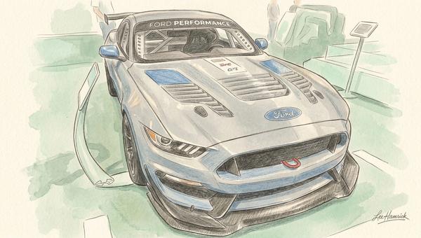 Tracking an S550 Mustang GT