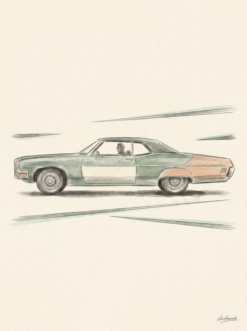 The 1970 Pontiac Bonneville: When Pontiac Decided Subtle Was for Cowards