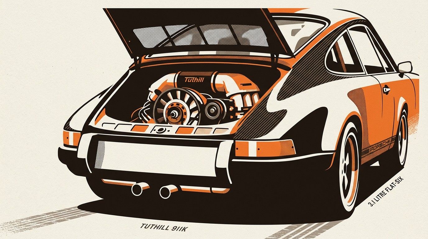 Tuthill 911K, based on a 1970 Porsche 911 shell.
