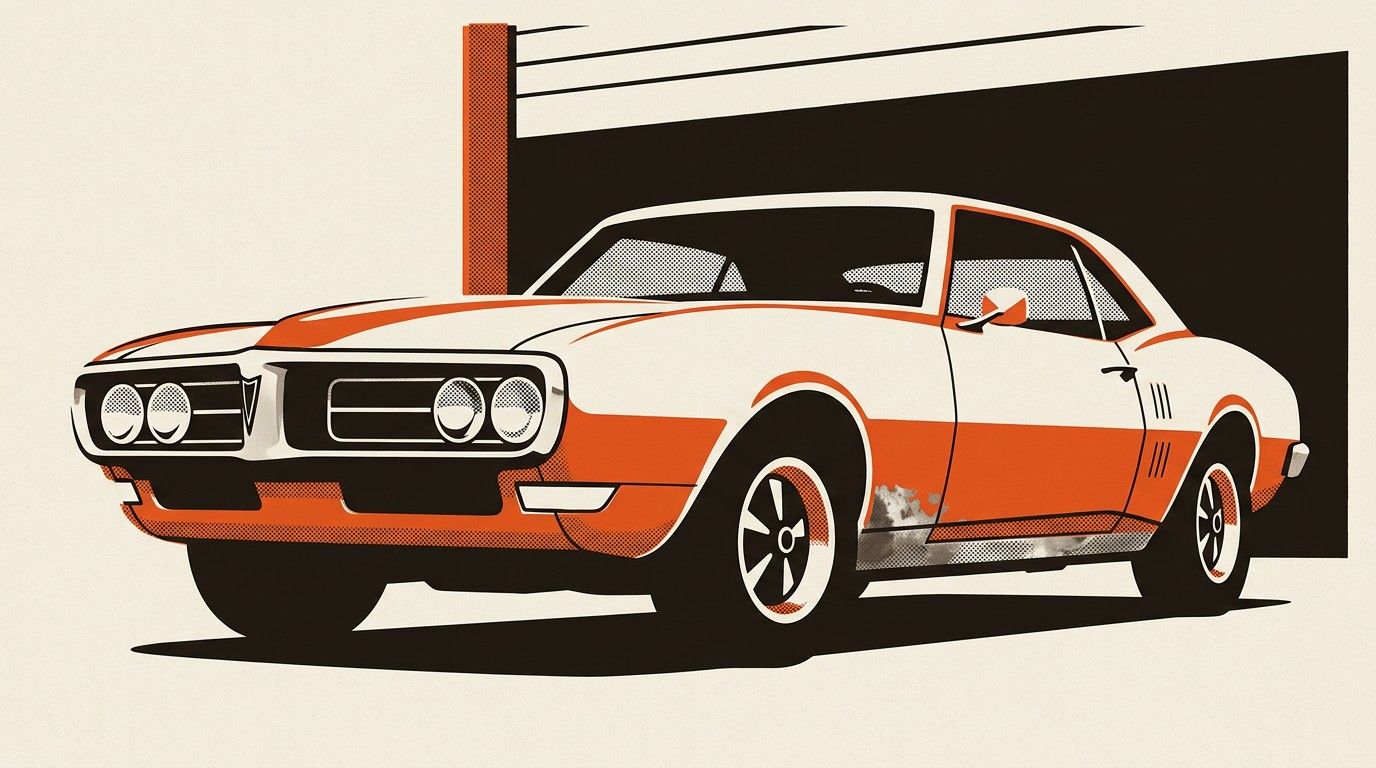 Project Fired-Bird 1968 Pontiac Firebird.