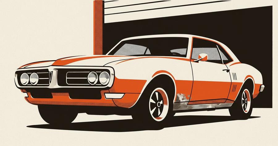 Project Fired-Bird 1968 Pontiac Firebird.
