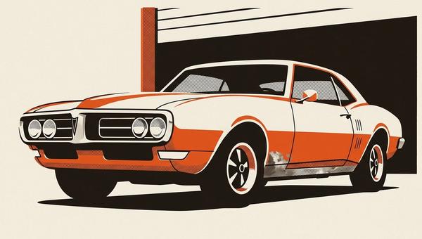 Project Fired-Bird 1968 Pontiac Firebird.