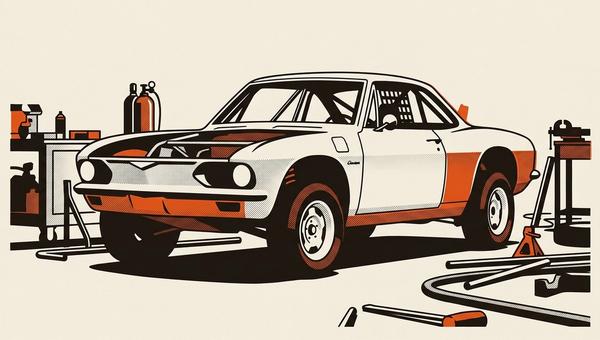 Sweet Caroline Corvair Baja racer.