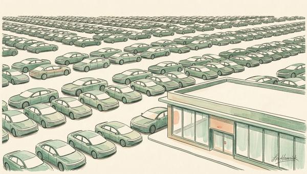 Lucid's $1.47B Inventory Collapse Proves Luxury-Only EV Strategy Is Broken
