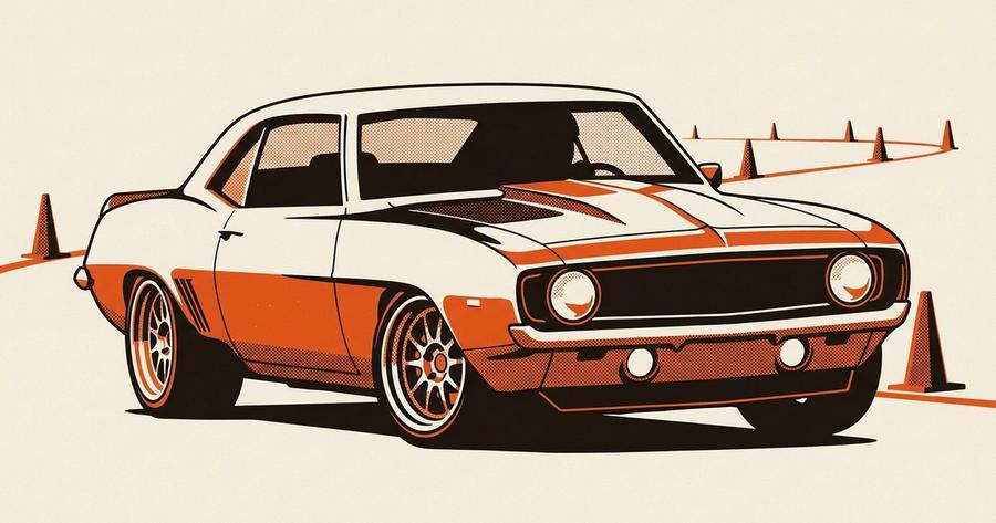 Efrain Diaz's Poledancer 1969 Chevrolet Camaro pro-touring build.