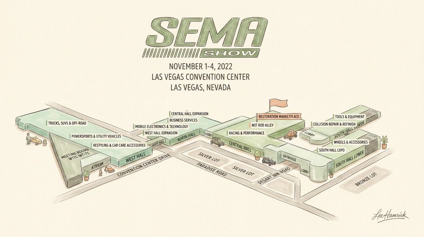 How to Survive 4 Days of SEMA: A Guide for Enthusiasts and Professionals