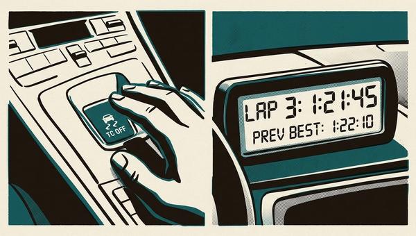 Want Faster Lap Times? Try Leaving Traction Control On