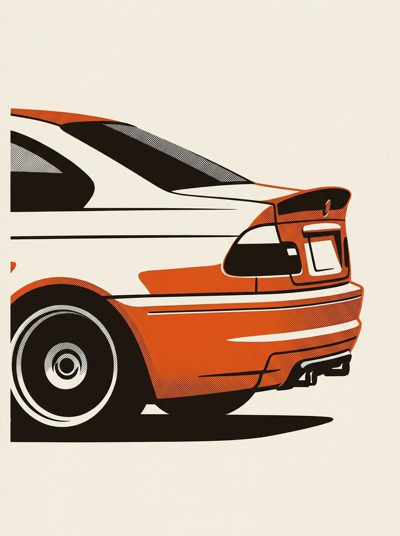 E46 BMW M3 Coupe built in CSL homage style, from the John Harrah estate auction.