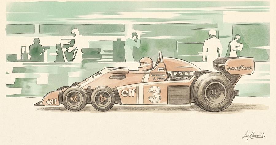 The Tyrrell P34: Why Six Wheels Made Perfect Sense (And Why Nobody Tried It Again)