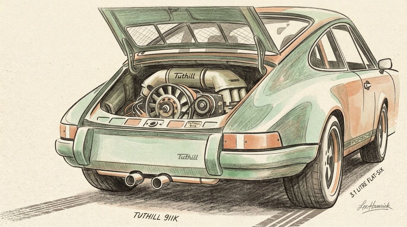 Tuthill 911K, based on a 1970 Porsche 911 shell.
