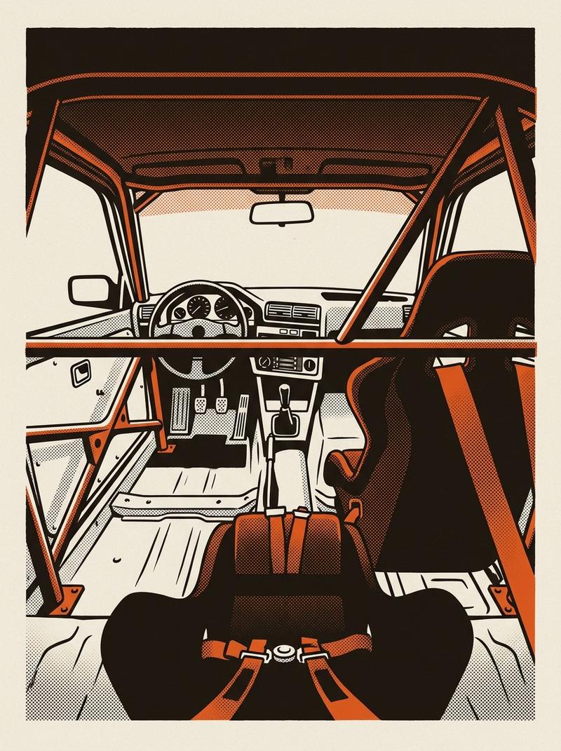 BMW E30 drift build interior rebuild.