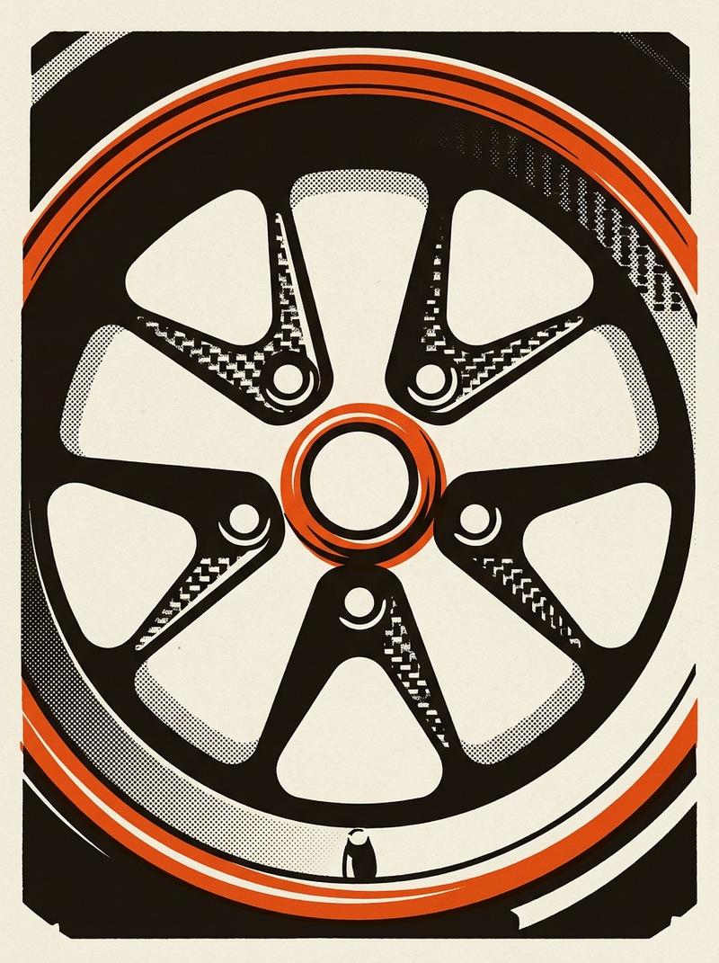 Tuthill 911K carbon fiber Fuchs-style wheel.