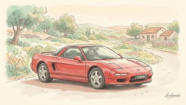 Ayrton Senna's 1991 Honda NSX, chassis SX-25-59.