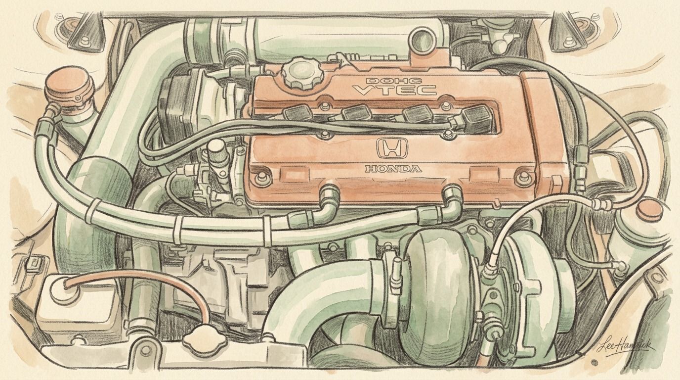 The Budget Turbo Civic Build Is a Real Thing, and the Details Are Worth Paying Attention To