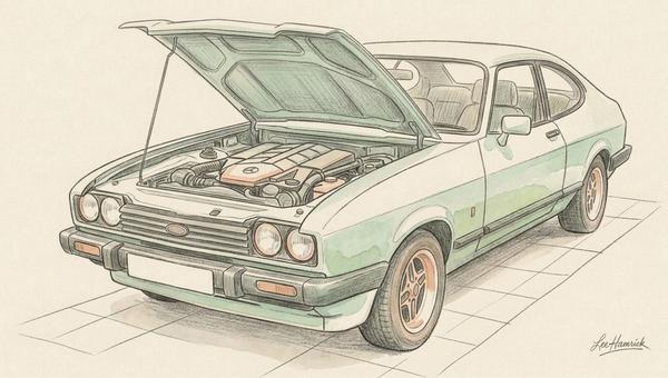 I Put a Mercedes V8 in My Ford Capri and It Only Took 40 Videos to Figure Out Why That Was a Great Idea