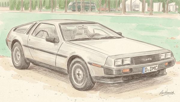 The DMC DeLorean: From Futuristic Vision to Pop Culture Icon
