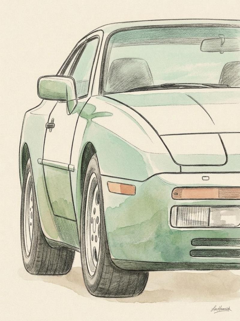 1988 Porsche 944 Turbo.