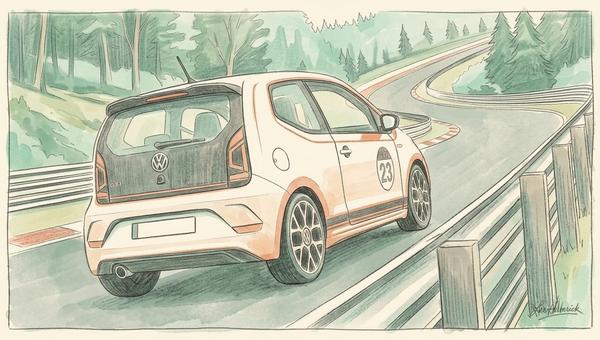 Unleashing the Full Potential of a First Nurburgring Track Tool: The VW Up GTI with Traction Control Coded Out