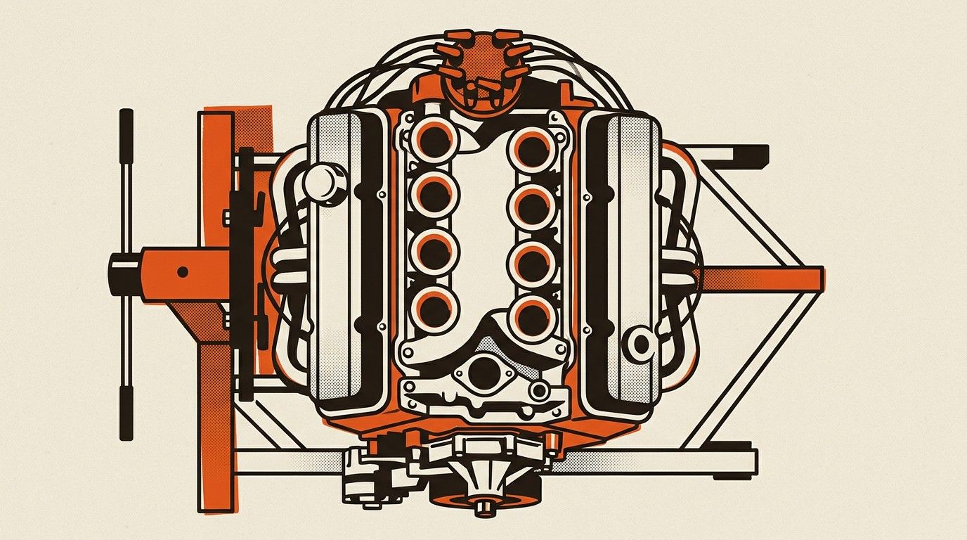Steve Morris and Nick Mangino 302 SBC high-RPM race engine build.