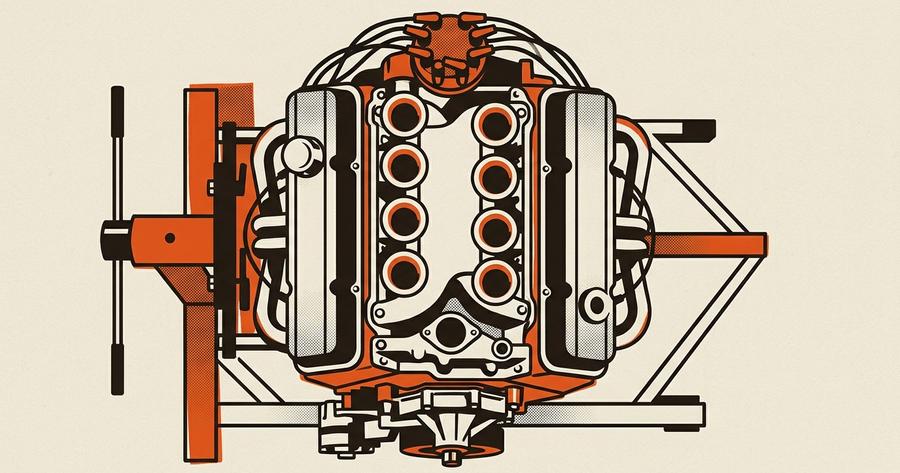 Steve Morris and Nick Mangino 302 SBC high-RPM race engine build.