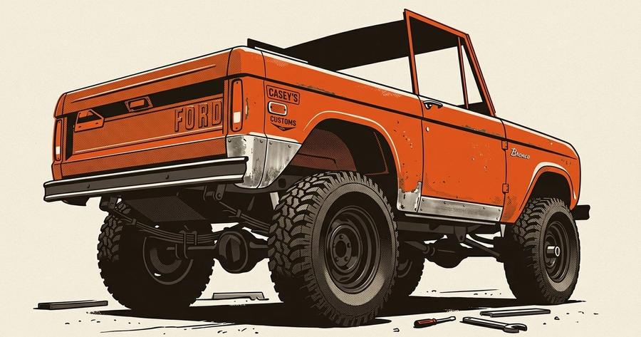Tractor Paint and a Chevy Frame: What a $400 Bronco Budget Build Gets Right