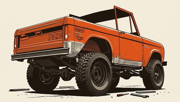 Tractor Paint and a Chevy Frame: What a $400 Bronco Budget Build Gets Right