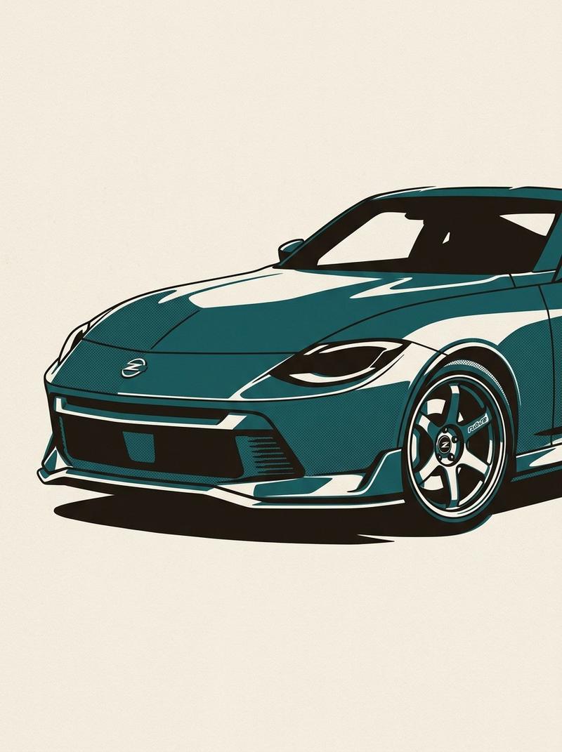2027 Nissan Z NISMO in Shinkai Green Pearl Metallic.