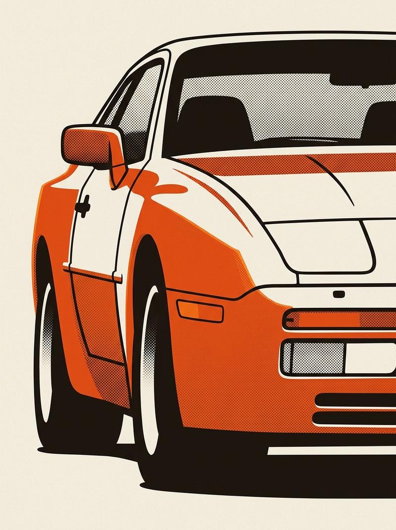 1988 Porsche 944 Turbo.