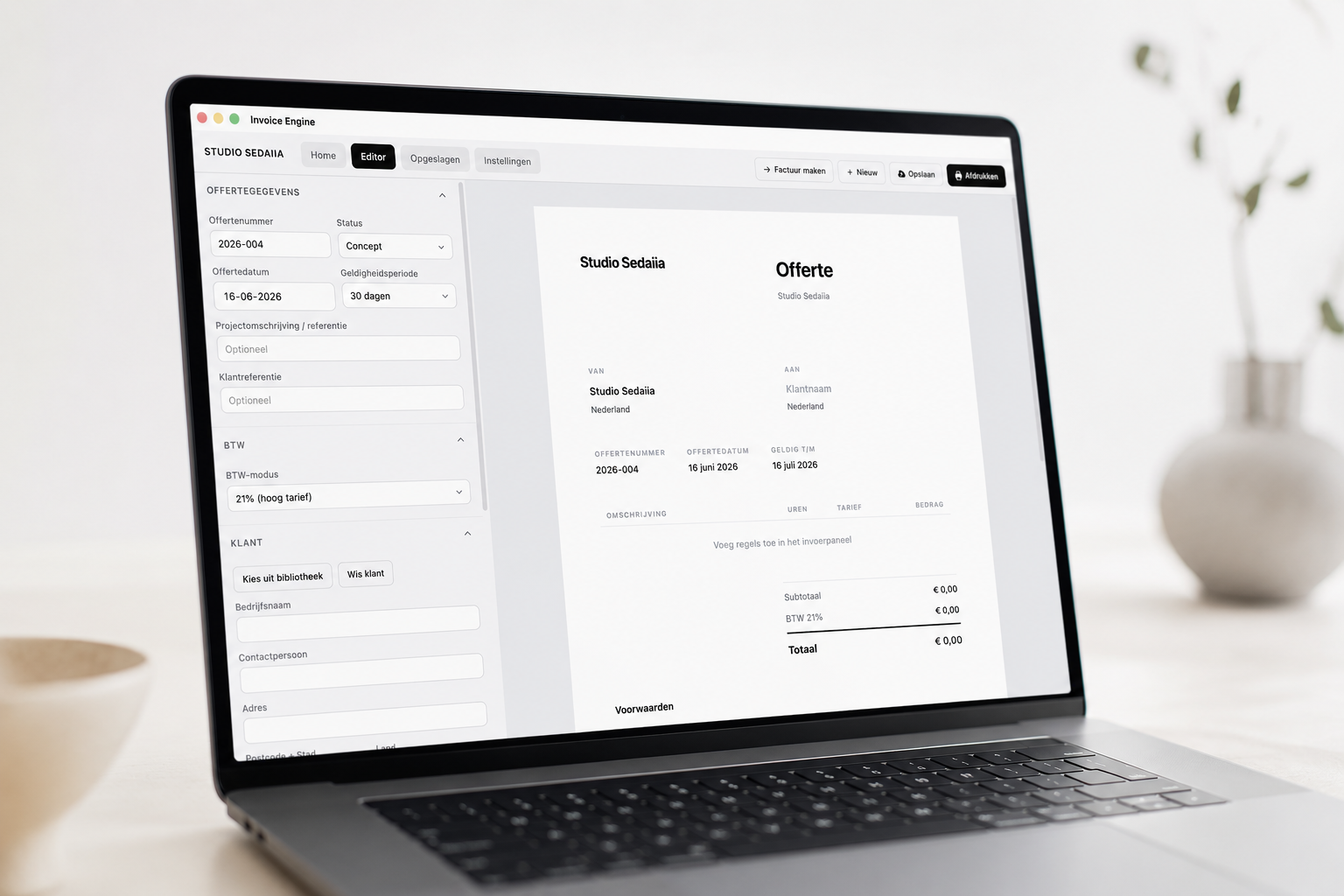 Free: Simple Invoicing & Quotes | MacOS only preview