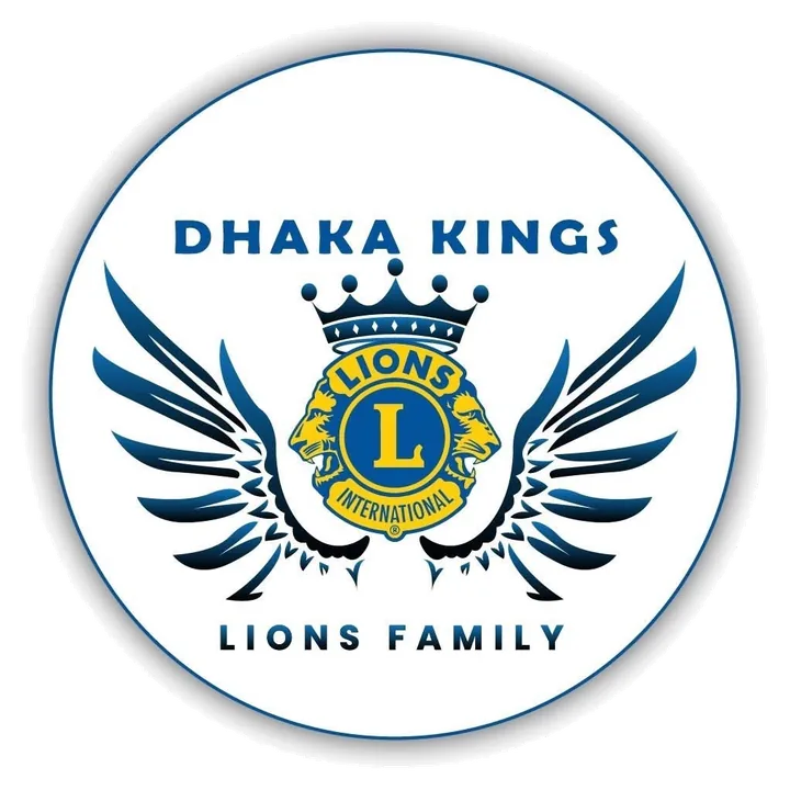Lions Club of Dhaka Kings emblem, sponsoring club
