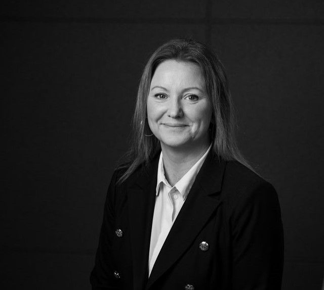 Portrettfoto av prosjektleder i Mustad Eiendom AS, Tina Finstad.