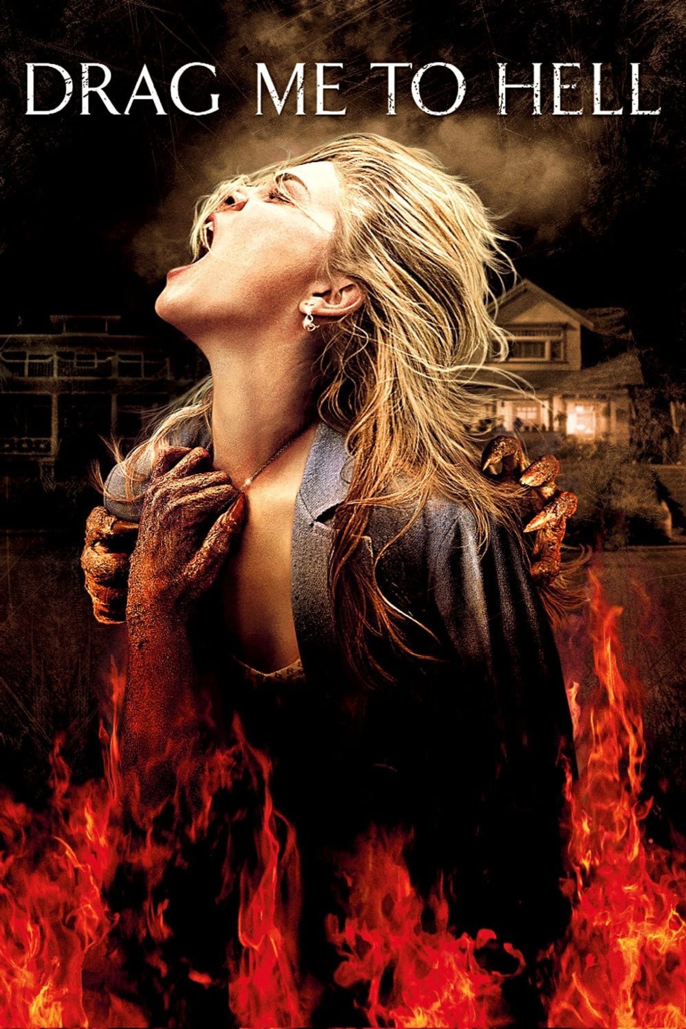 Poster resmi film Drag Me to Hell 2009 karya Sam Raimi