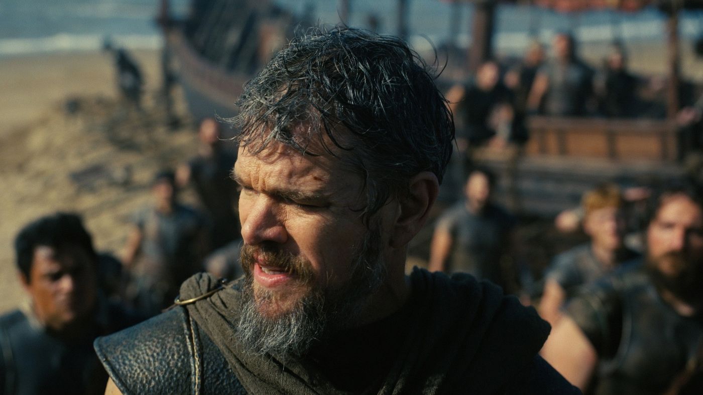 Still resmi The Odyssey, materi promosi pemutaran IMAX 70mm