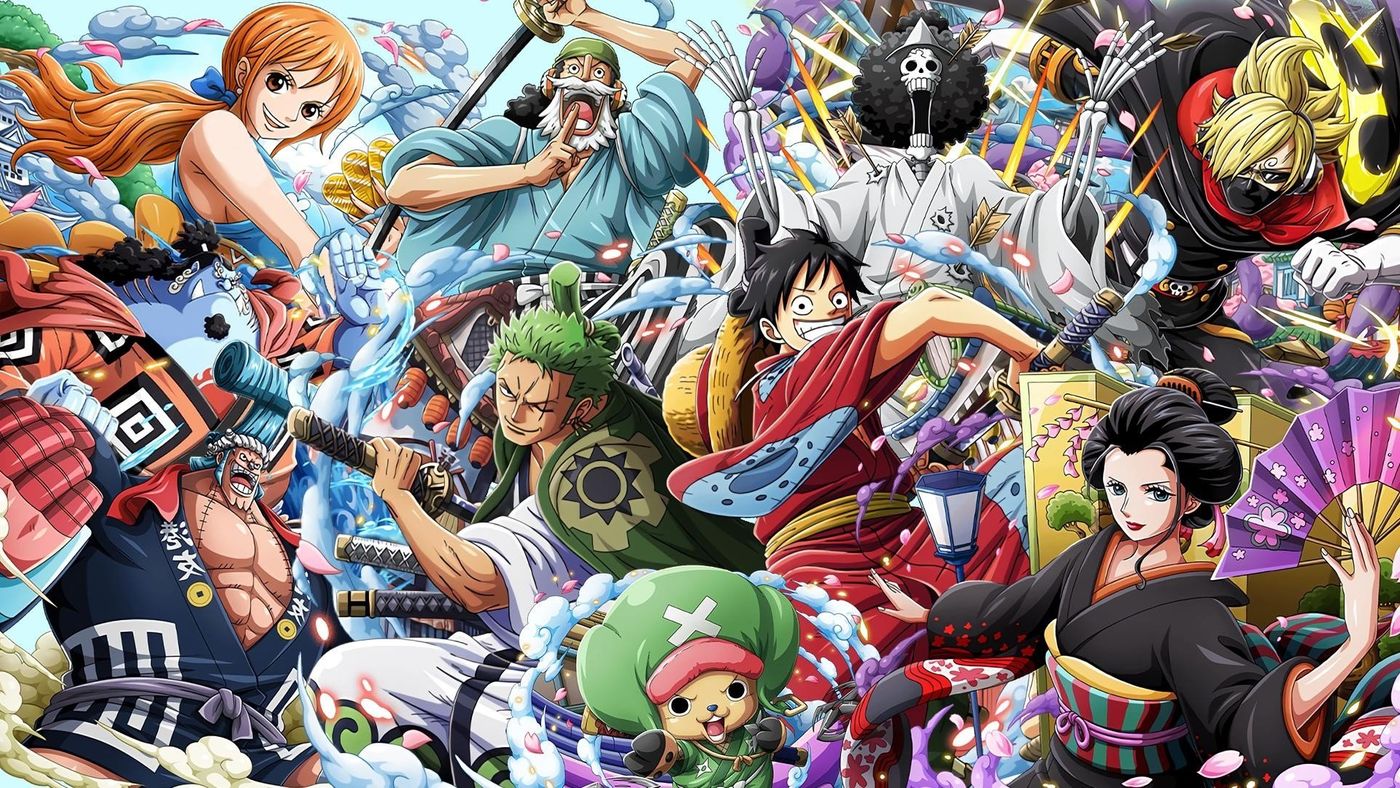 Key visual anime One Piece terkait Saga Water 7