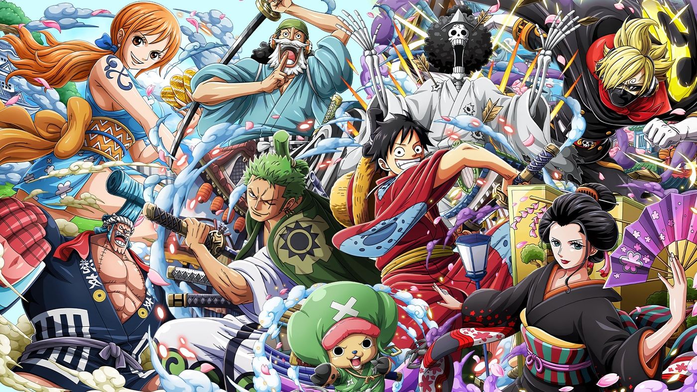 Key visual anime One Piece terkait Saga Thriller Bark