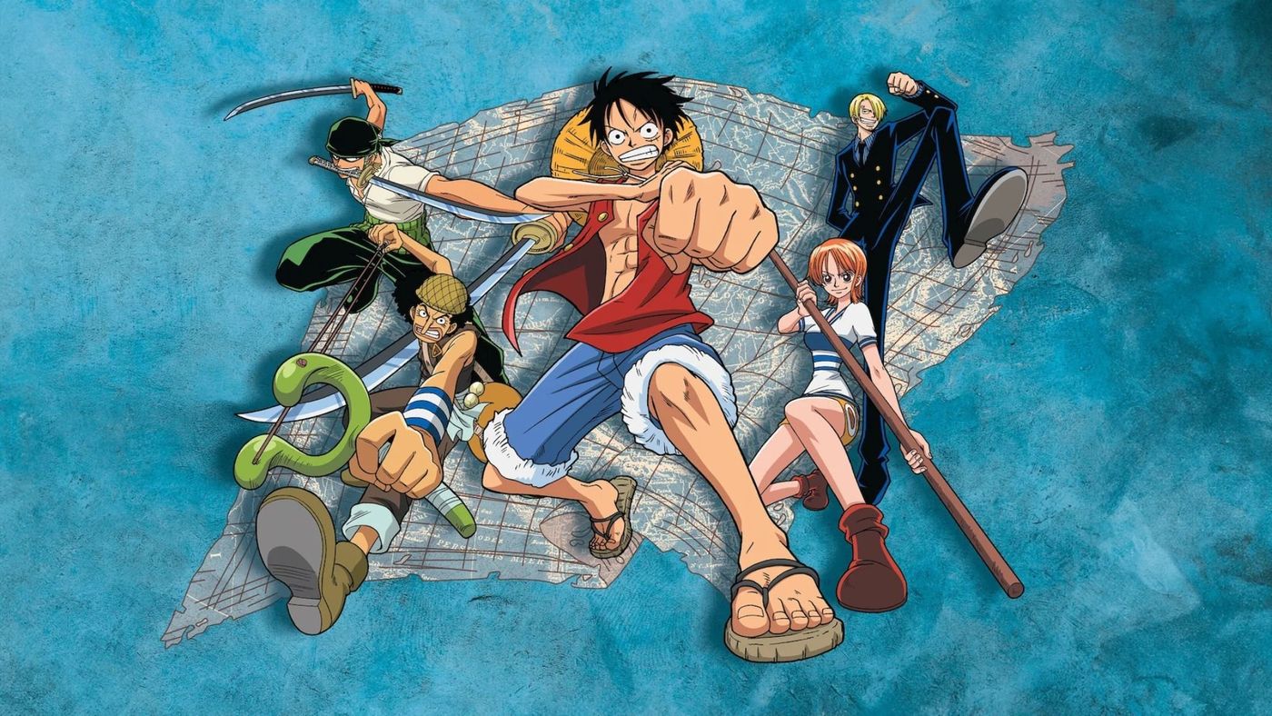 Key visual anime One Piece terkait Saga Summit War