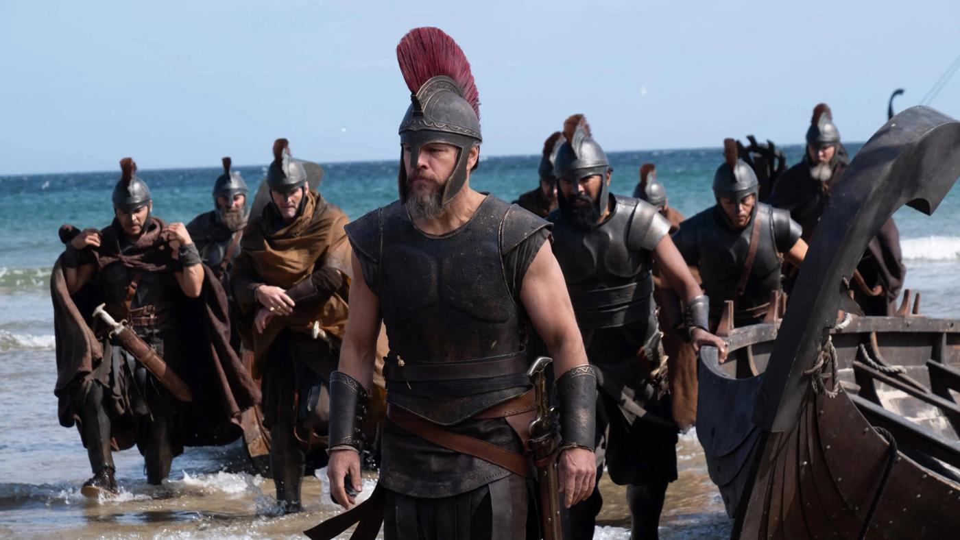 Still resmi The Odyssey menggambarkan bahaya di lautan yang dihadapi Odysseus