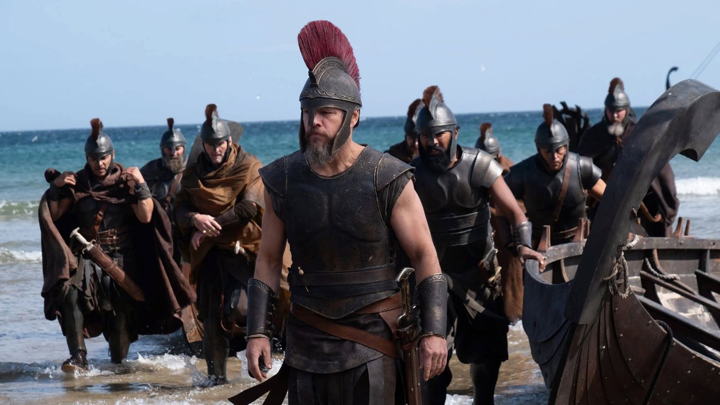 Still resmi The Odyssey menggambarkan bahaya di lautan yang dihadapi Odysseus
