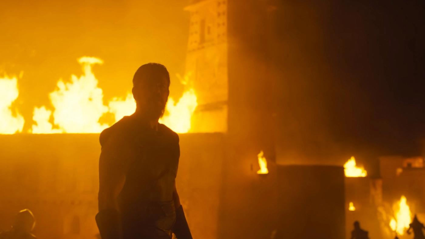 Still resmi The Odyssey, hasil arahan Christopher Nolan