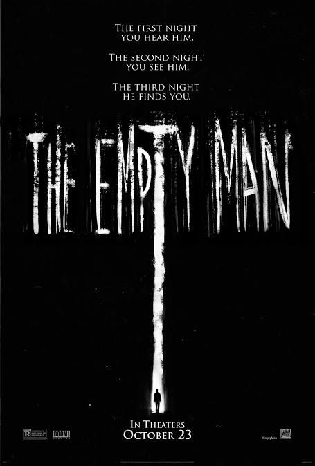 Poster film The Empty Man 2020, horor investigasi Amerika dengan tema kultus dan cosmic horror