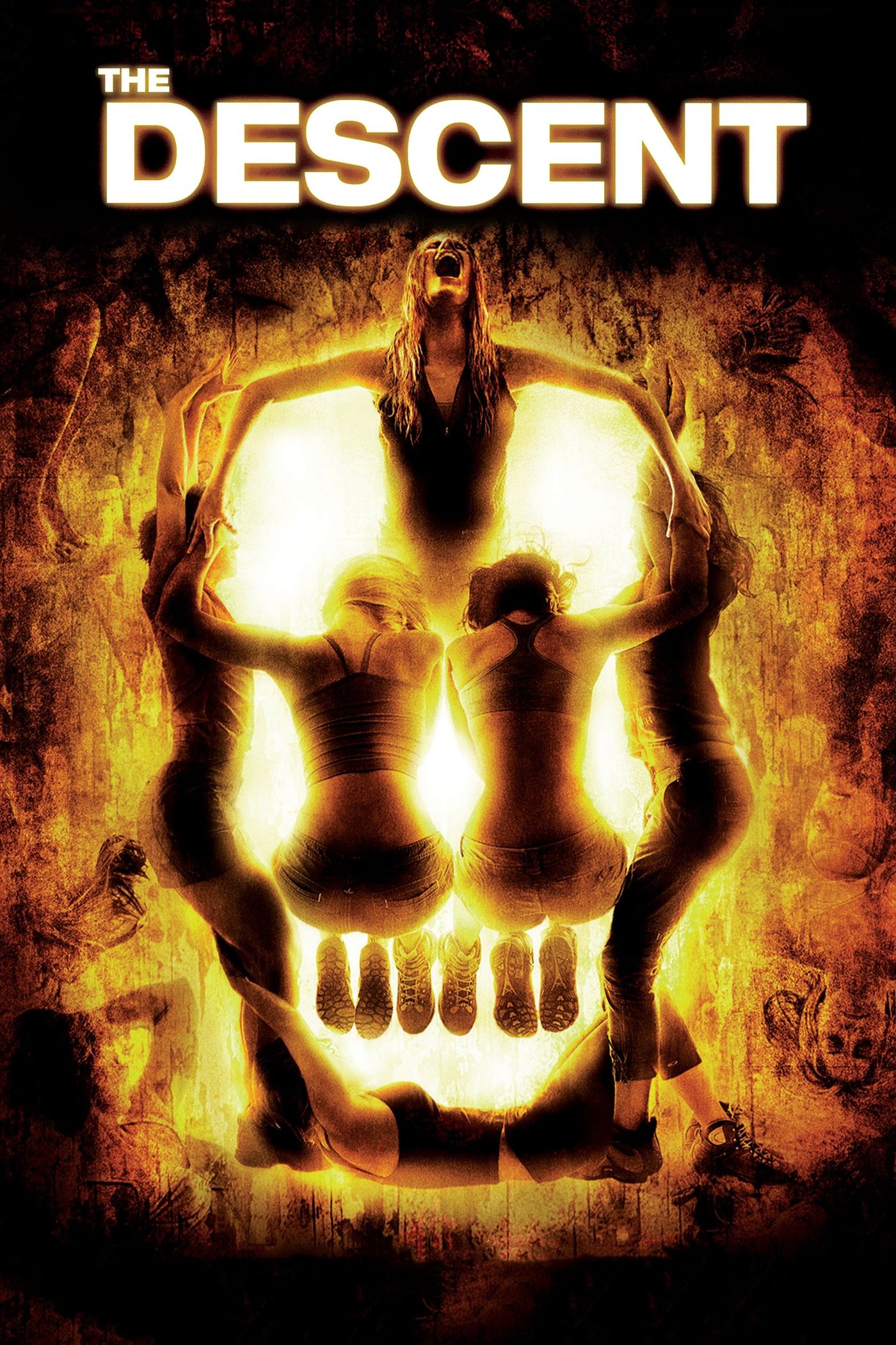 Poster resmi film The Descent 2005 karya Neil Marshall