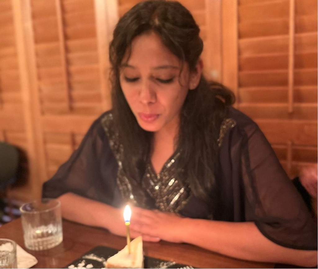 Radhika Vishwanath, cake maker.